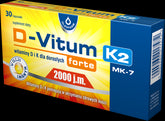 D - Vitum K2 FORTE 200j.m. 30 OLEOFARM-Kapseln